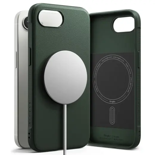 Ringke Onyx Magnetic Magsafe iPhone 16e Case - Green