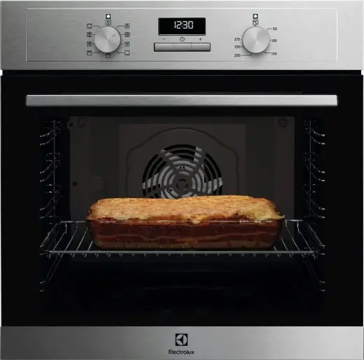 Electrolux cepeškrāsns, iebūv., 72l, tērauda