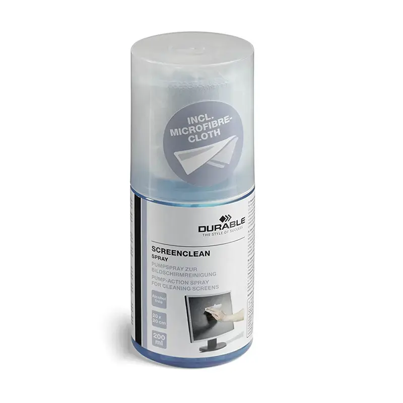 Monitora tīrīšanas šķidrums DURABLE Sreenclean, 200ml