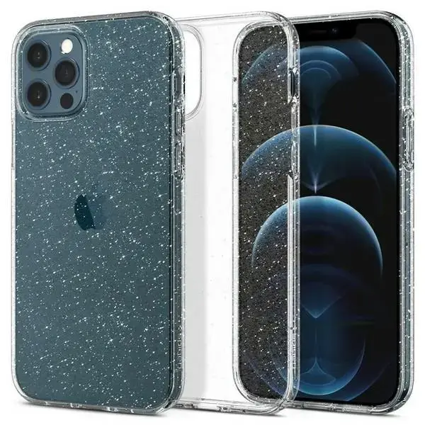 Spigen Liquid Crystal Glitter iPhone 12 Pro Max ACS01614 Clear