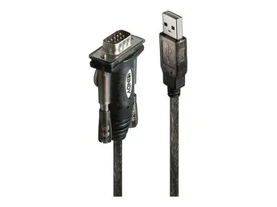 Lindy USB to Serial Converter Lite - serial adapter - USB - RS-232