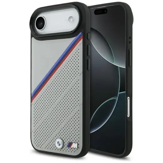 BMW M Tricolor Metal Logo telefoniümbris MagSafe toega seadmele iPhone 17 Air hall