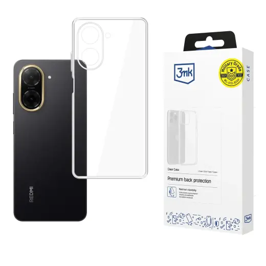 Redmi A5 5G (171mm) - 3mk Clear Case