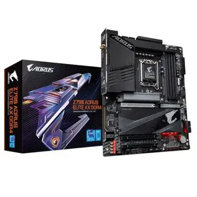 GIGABYTE Mainboard Z790 AORUS Elite AX DDR4 - ATX - Socket Intel 1700 - Intel Z790