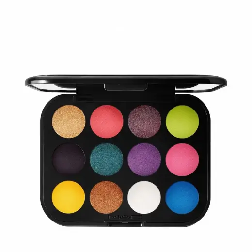 MAC, Connect In Colour, Eyeshadow Palette, Hi-Fi Colour, 12 Shades, 12.2 g