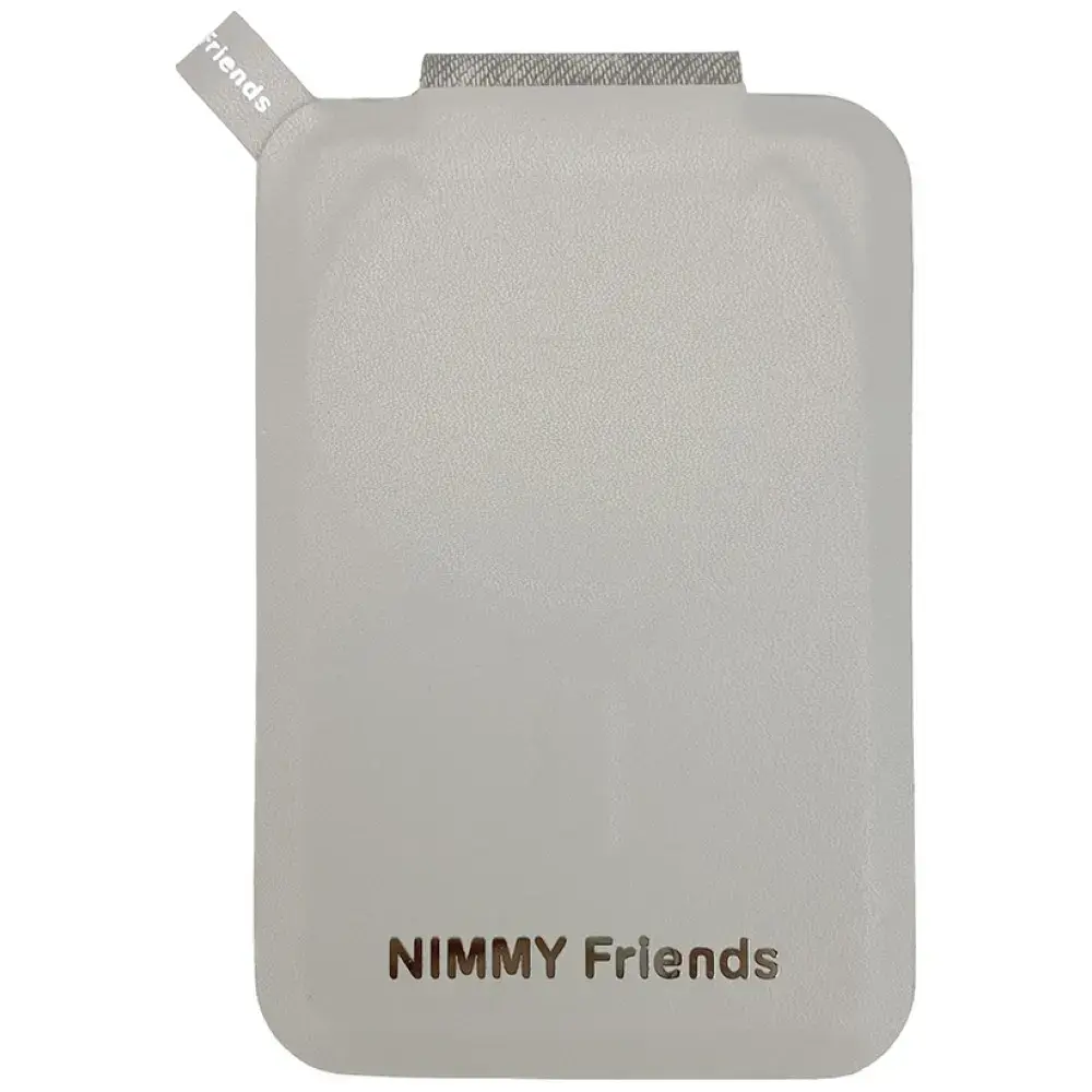 Magnetic phone wallet stand  Nimmy New Big-Eye Cute Pets 2.0 Dog grey