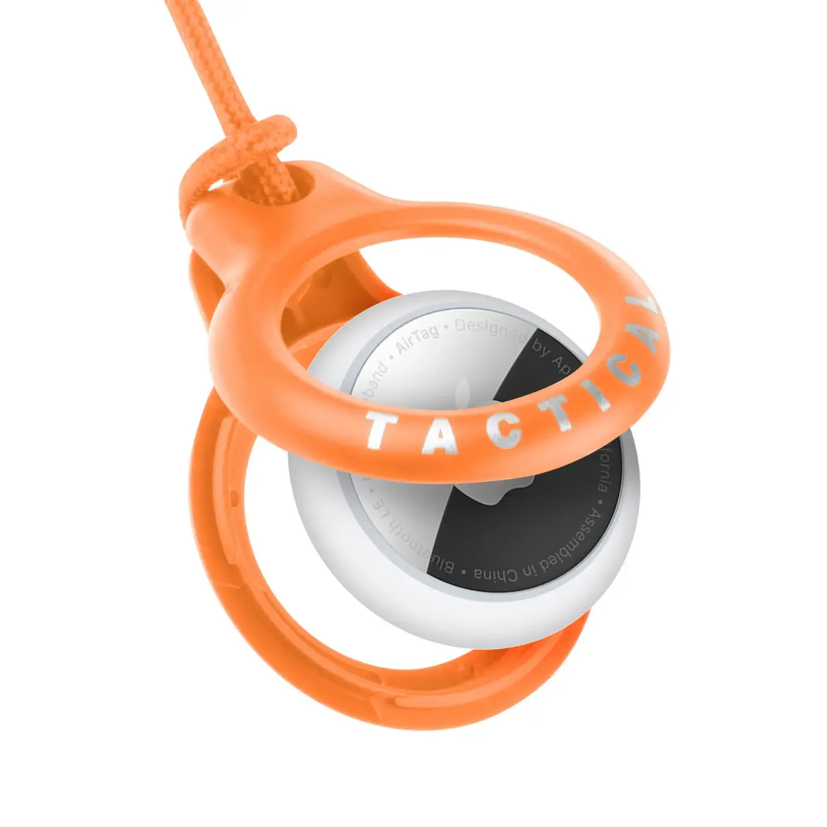 Tactical Airtag Beam Rugged Case Orange
