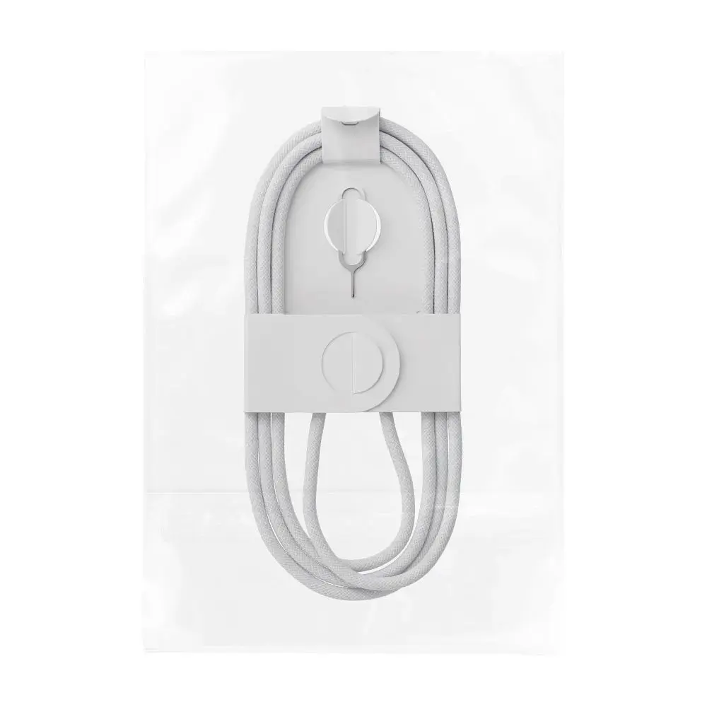 Apple original cable USB C to C 60W MW493ZM/A A2795 with key for SIM card 1m bulk white