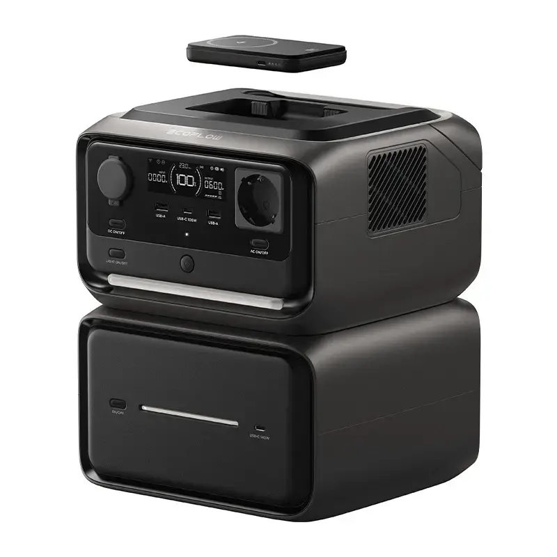 EcoFlow River 3 Max Plus 858Wh Power Station (Wireless)