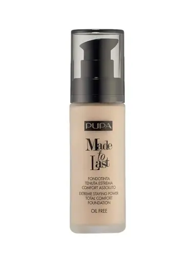 PUPA Milano Complexion Foundation Made to Last Foundation No. 055 Cinnamon Beige 30 Ml