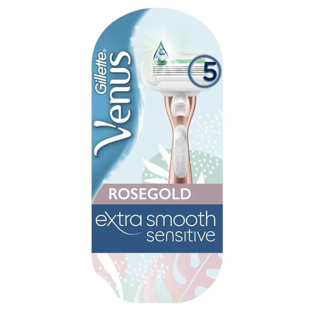 Gillette Venus Extra Smooth Sensitive Rose Gold - Razor + 1 Head