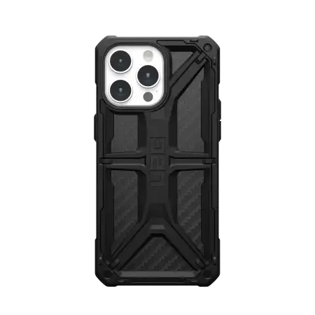 UAG Monarch - protective case for iPhone 15 Pro Max (carbon fiber)