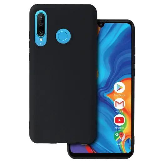 Back Case Matt for HUAWEI P30 LITE Black