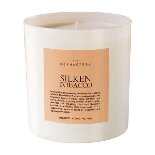 The Olphactory, Silken Tobacco, Scented Candle, 310 g