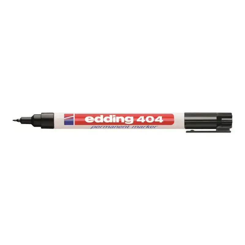 Edding 404 Perm Marker Black Schwarz (4-404001) (4404001)
