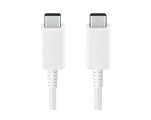 EP-DX510JWE Samsung USB-C|USB-C Data Cable 5A 1.8m White (Damage Packing)