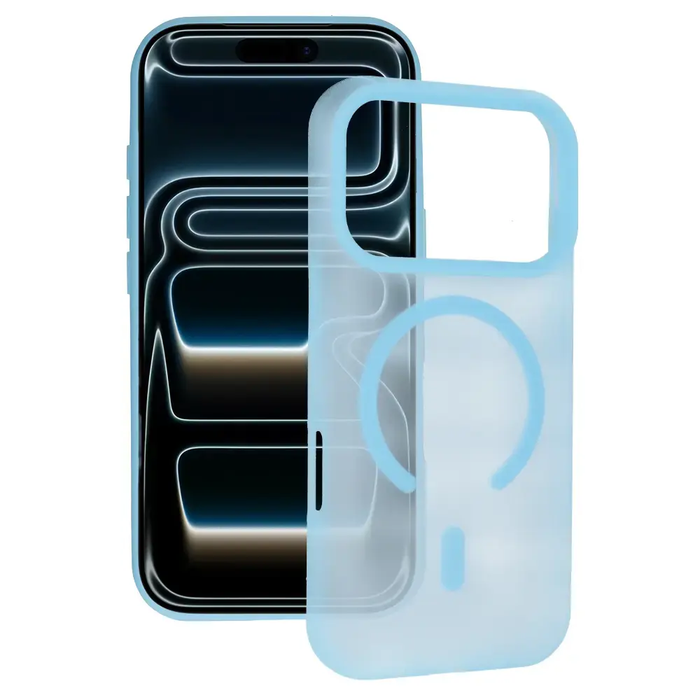 Tel Protect Mist Matte maciņš ar MagSafe atbalstu telefonam Samsung Galaxy S24 (S921) zils