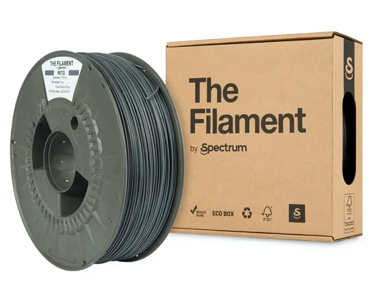 The Filament Spectrum Filament PET-G basalt grey 1kg The Filament by Spectrum