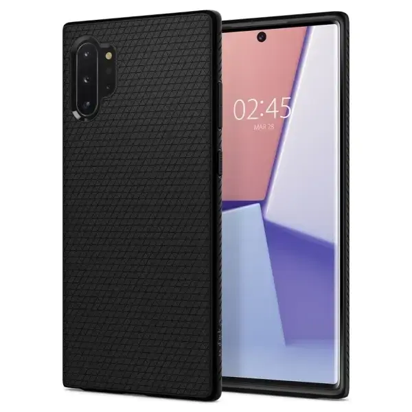 Spigen Liquid Air vāciņš Samsung Galaxy Note 10+ Matēts melns