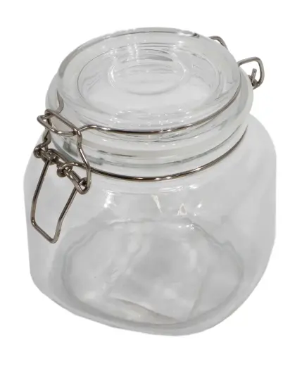 Burciņa stikla ar stikla vāku 750ml