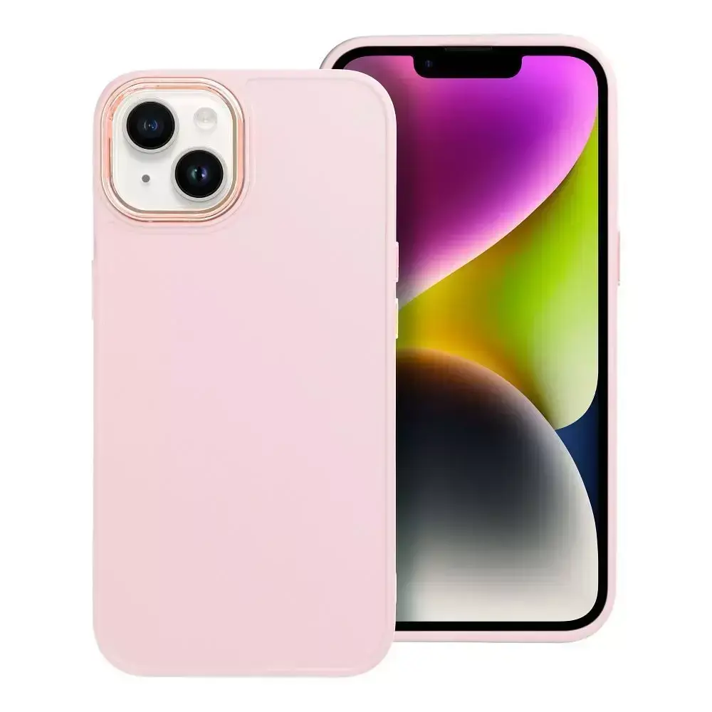 Fusion Frame silikona aizsargapvalks Samsung A546 Galaxy A54 5G rozā
