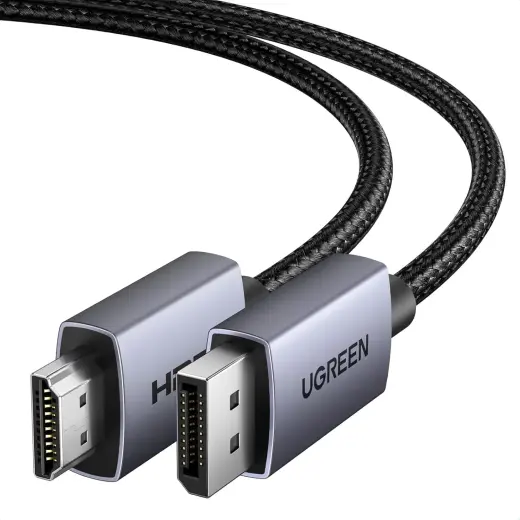 Cable DisplayPort (DP) male - HDMI male single direction 4K@30Hz 3m black DP125 UGREEN