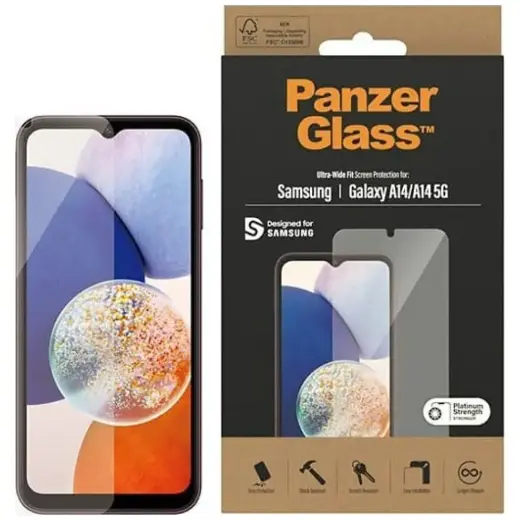 PanzerGlass Ultra-Wide Fit Sam A05s Screen Protection 7343