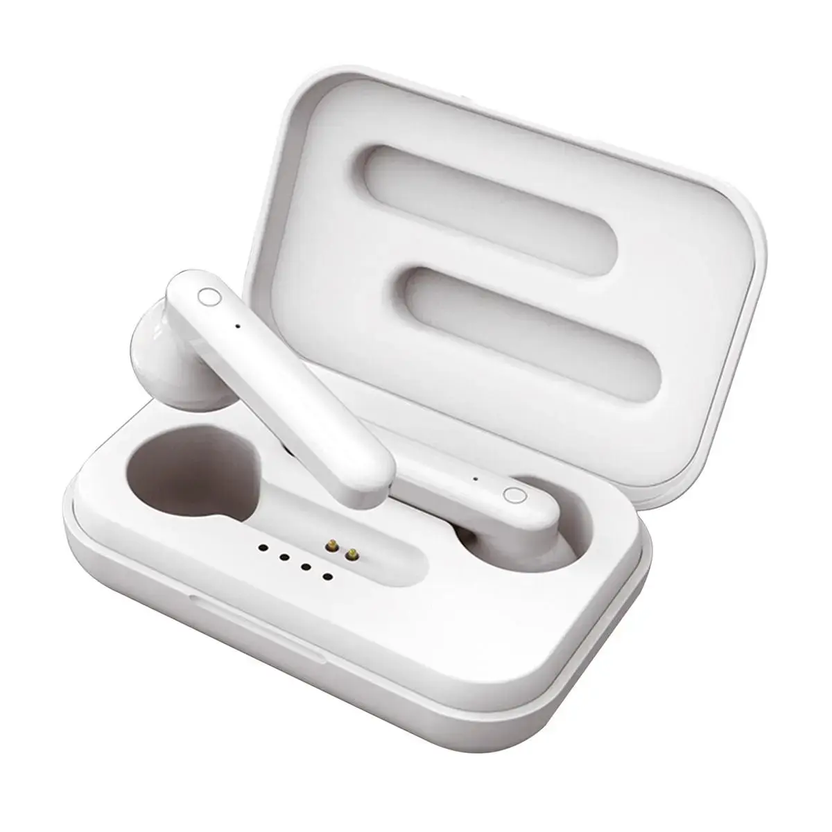 Platinet PM1040W Airpods Bluetooth 5.0 Stereo Headet with Microphone (MMEF2ZM|A) White