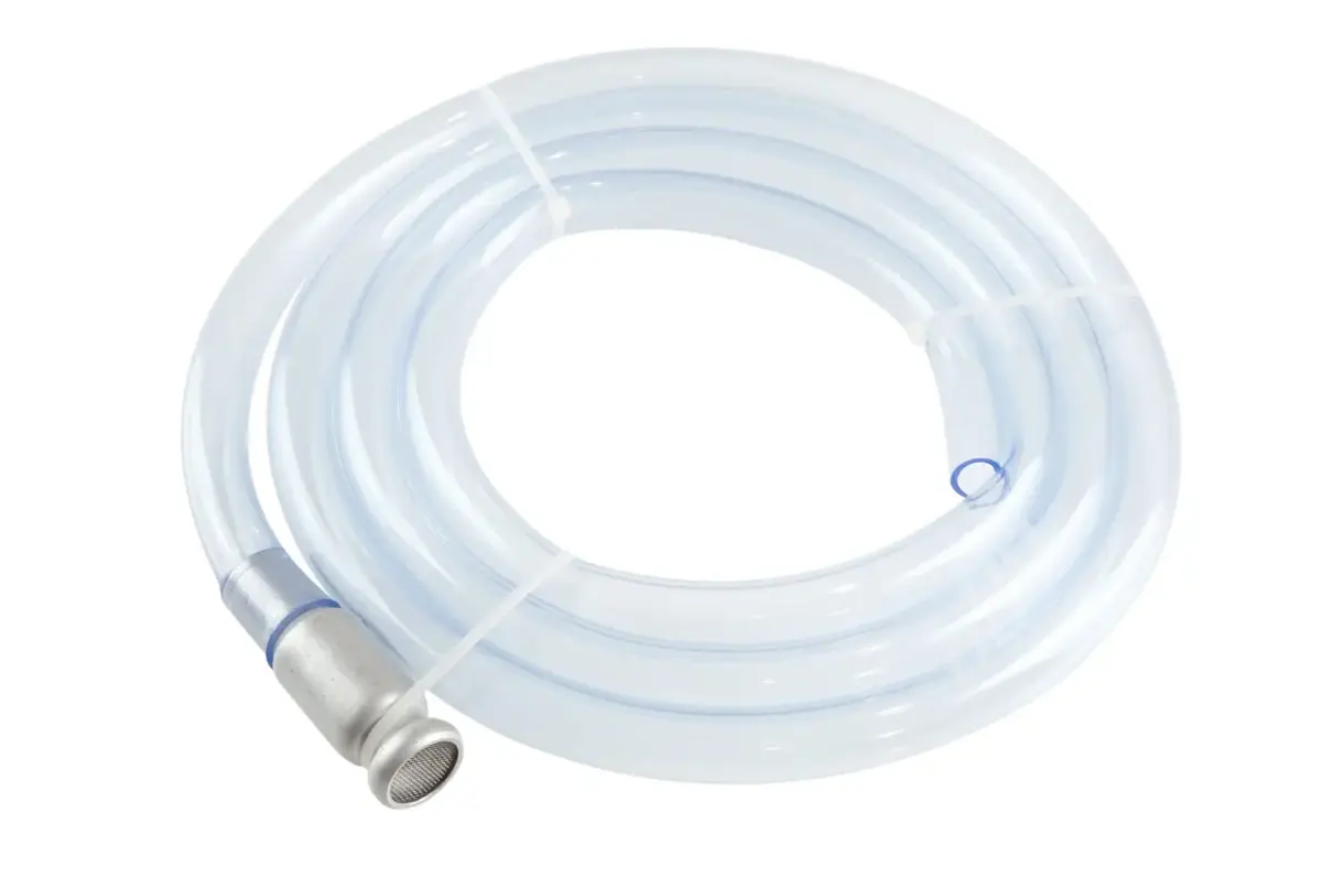 Fuel suction hose with aluminium nozzle 2m