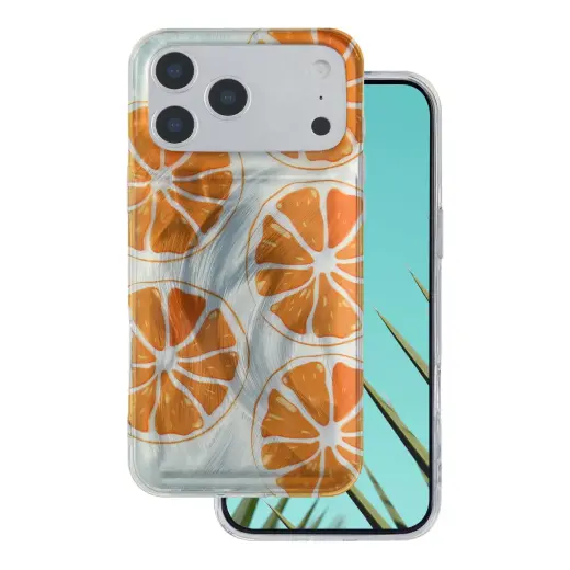 Ultra Trendy Summer phone case for iPhone 17 Pro orange