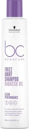 Schwarzkopf Professional BC Bonacure Away Anti-frizz Shampoo 250 Ml