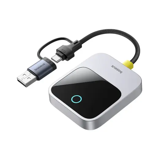 Baseus SafeJourney Series Wireless CarPlay Adapter - Gray