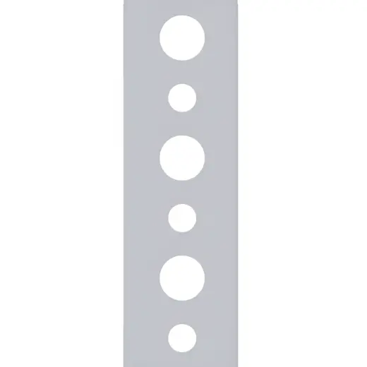 Montāžas lenta TM5/25 20x0.9mm šaura 1m