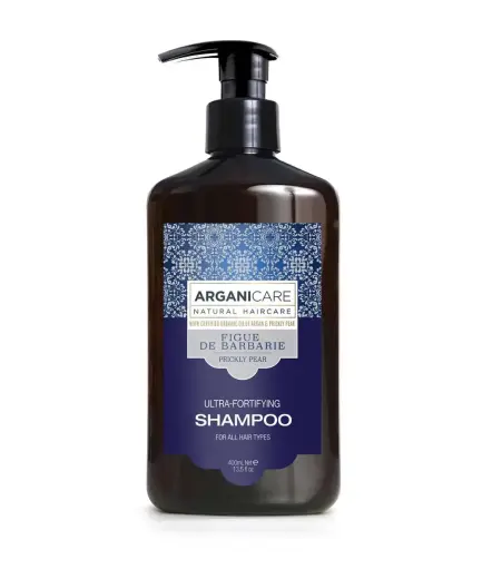 Arganicare, Prickly Pear, Vegan & Cruelty-Free & Paraben-Free & Phthalate-Free, Hair Shampoo, Nourishing & Hydrating, 400 ml