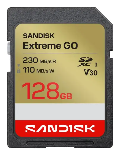 SanDisk SD card Extreme GO 128GB / SDSDXGN-128G-GNCIN