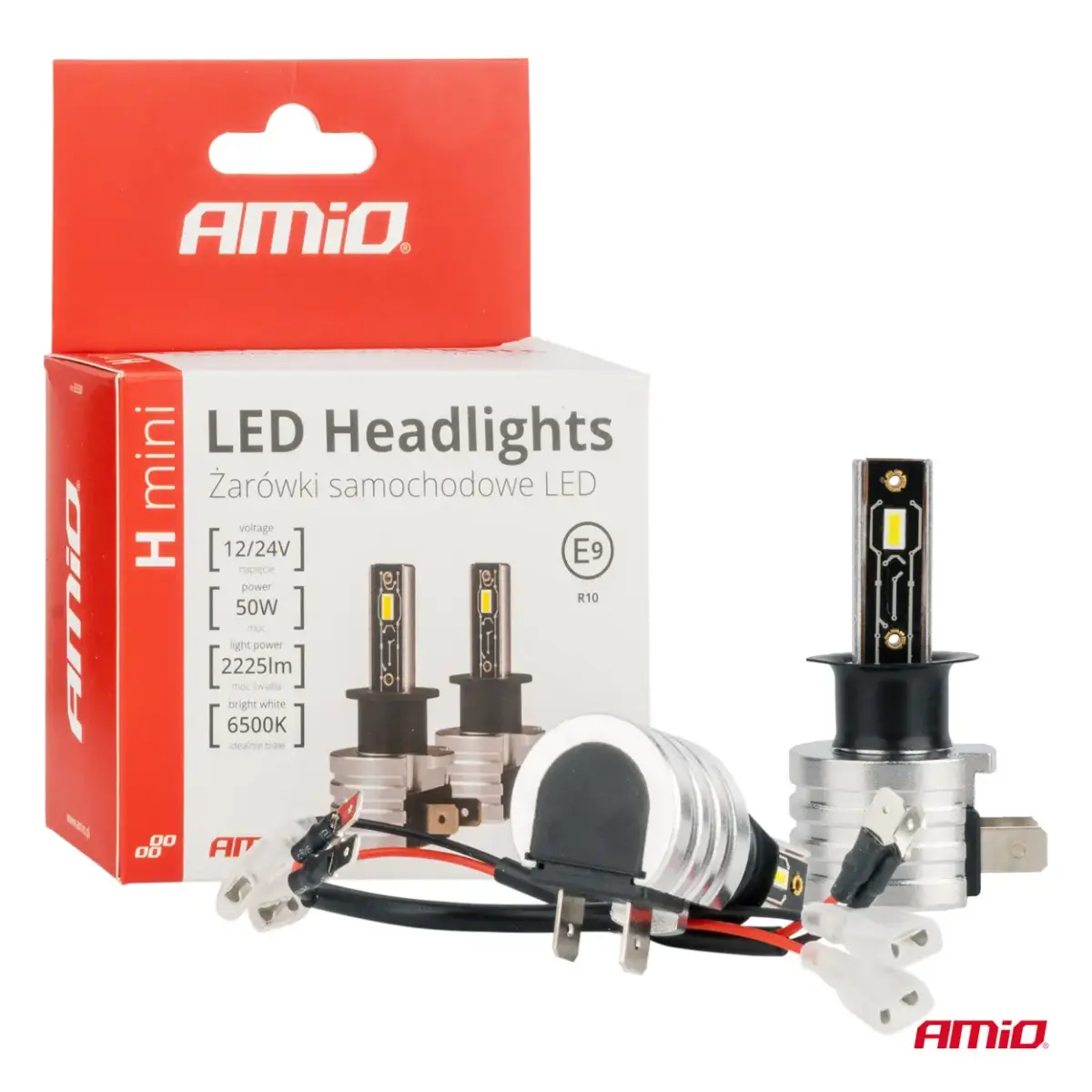 LED Headlights H-mini Series H3 AMiO-03330