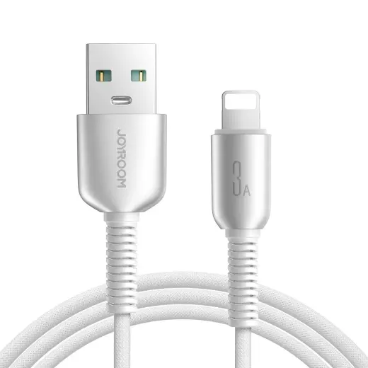 Joyroom S-A51 Cutting-Edge Series datu pārraides un uzlādes vads | USB-A uz Lightning | 15W | 1.2m | pelēks
