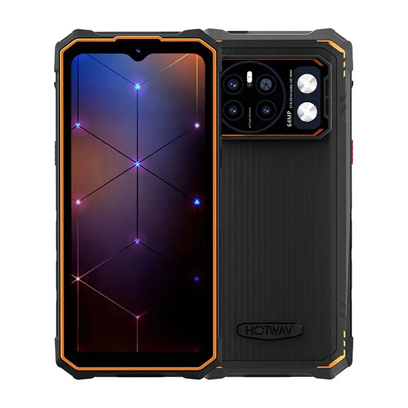 HOTWAV Cyber 13 Pro Smartphone - 6.6'' 12+8|256GB Orange
