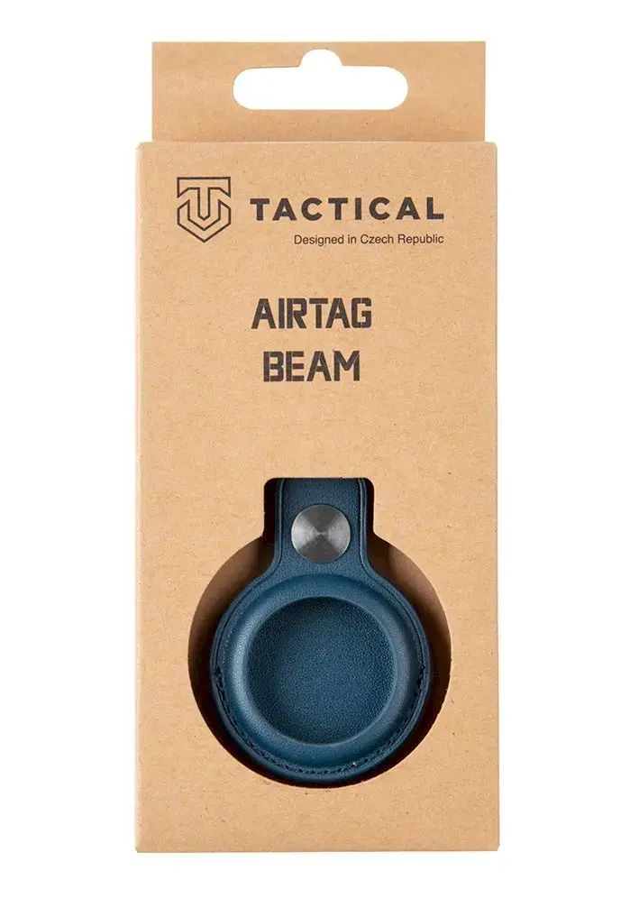 Tactical Airtag Beam Leather Green