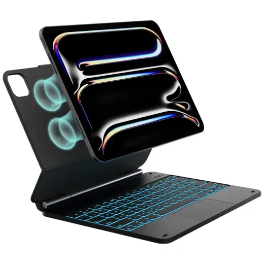 Case Typecase Edge with keyboard for iPad  Pro 13" 2024/2025 black