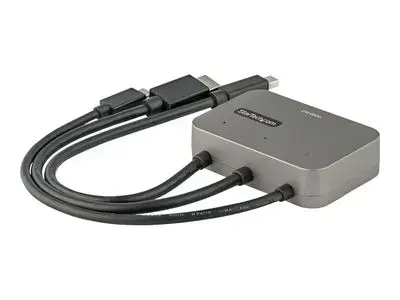 StarTech.com 3-in-1 Multiport to HDMI Adapter, 4K 60Hz USB-C, HDMI or Mini DisplayPort to HDMI Converter for Conference Room, Digital AV Video Adapter to Connect HDMI Monitor|Display - USB Type-C|HDMI|mDP to HDMI (CDPHDMDP2HD) - adapter - Mini DisplayPort