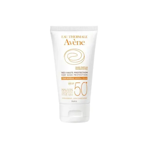 Avene, Sun Care, Mineral, Photo-Protecteur, Day, Cream, For Face, SPF50+, 50 ml