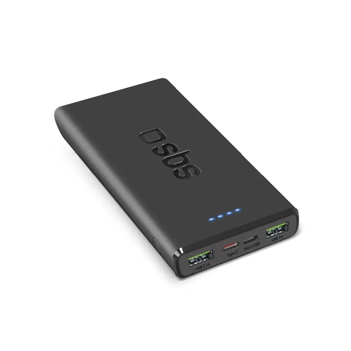 ārējais akumulators (powerbank) | 10000 mAh | 20W | melns