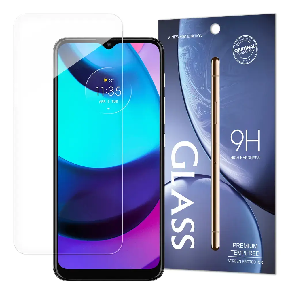 Tempered Glass 9H screen protector for Motorola Moto E20 (packaging - envelope)