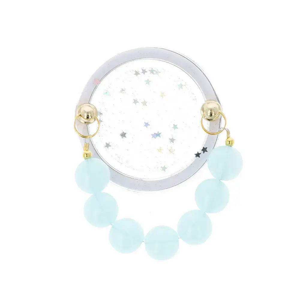 Ring Holder Magsafe BEADS - design MS55 light blue