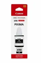 Canon Ink GI-490 GI490 Black Schwarz Nachfülltinte (0663C001)