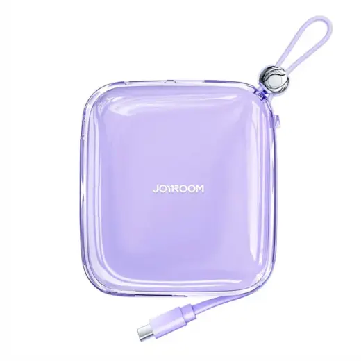 Joyroom JR-L004 Jelly external battery (powerbank) | 10000 mAh | 22.5W | USB-C, USB-A | purple