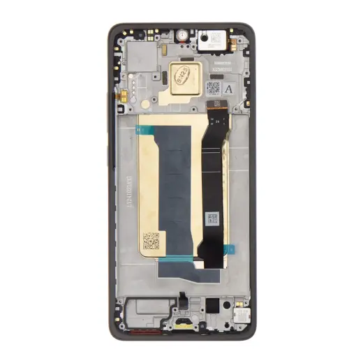LCD Display + Touch Unit + Front Cover for Poco X7 Pro 5G Black (Service Pack)