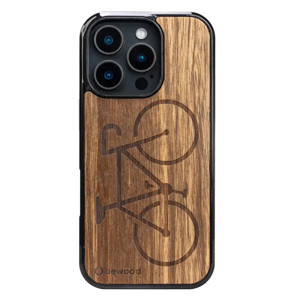 Bewood case for iPhone 16 Pro 6,3" Bicycle Limba