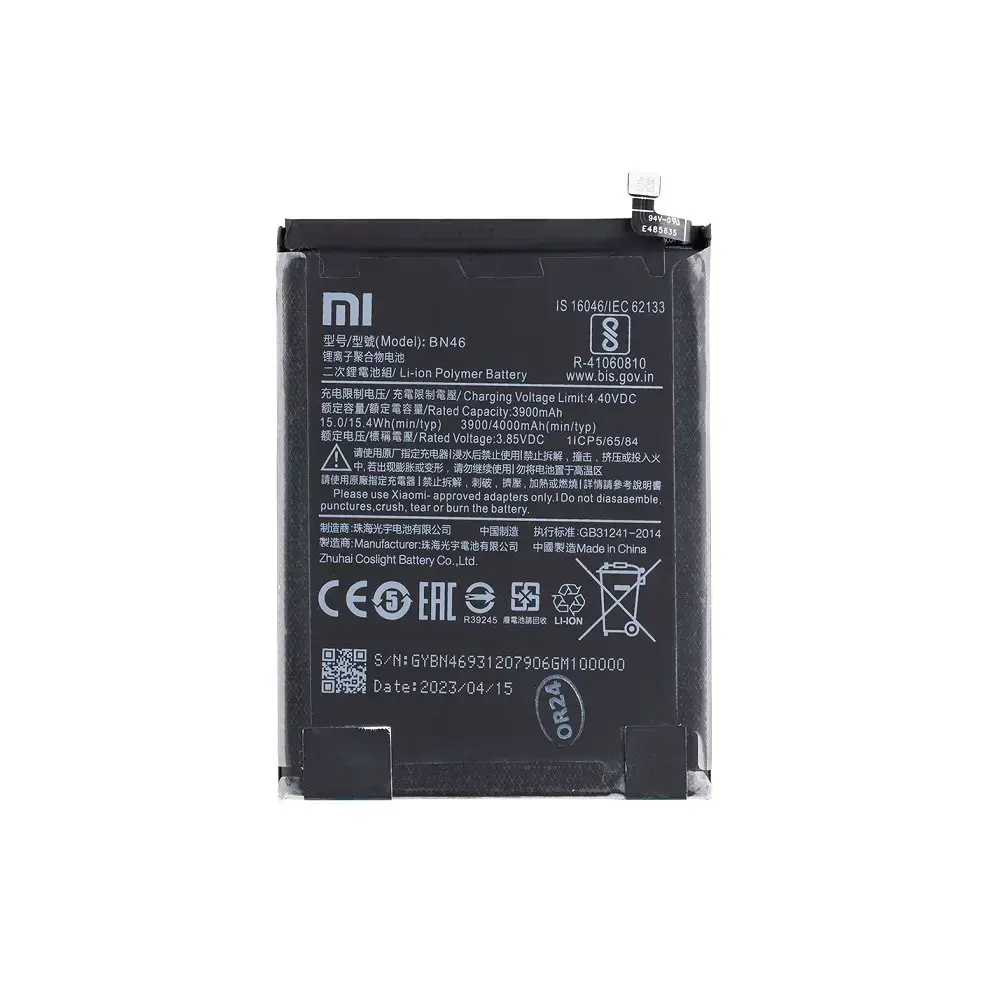 BN46 Xiaomi Original Battery 4000mAh (Service Pack)